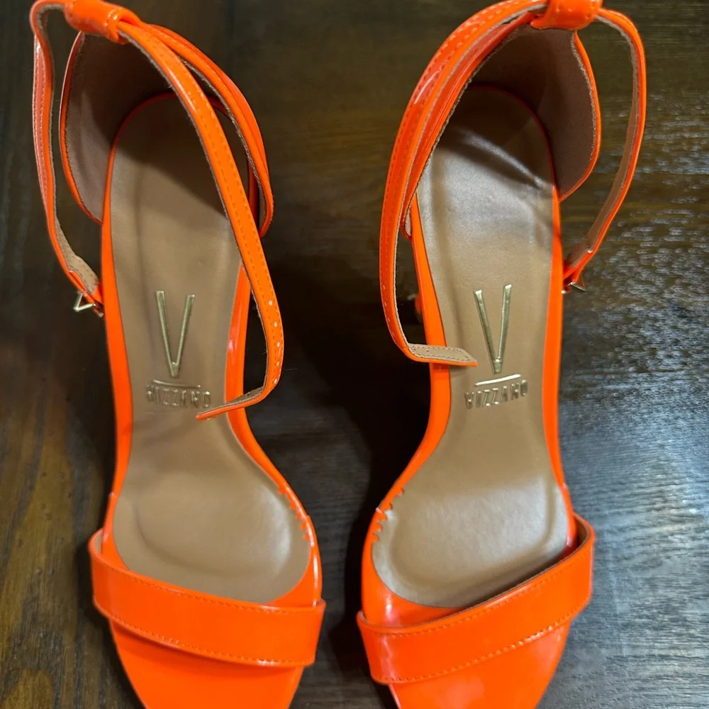 Stylish Orange Heels for Women‎